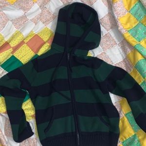 Brandy Melville cropped striped jacket